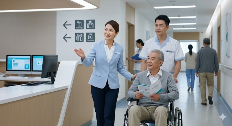 On-site patient support