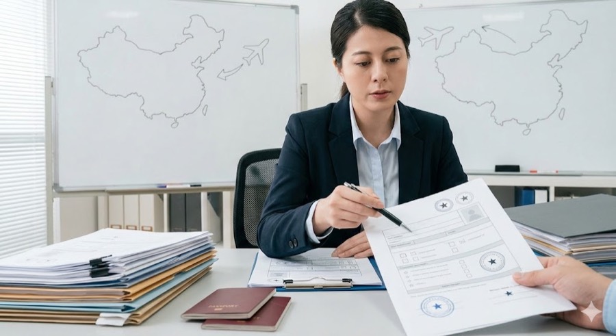 Visa application support